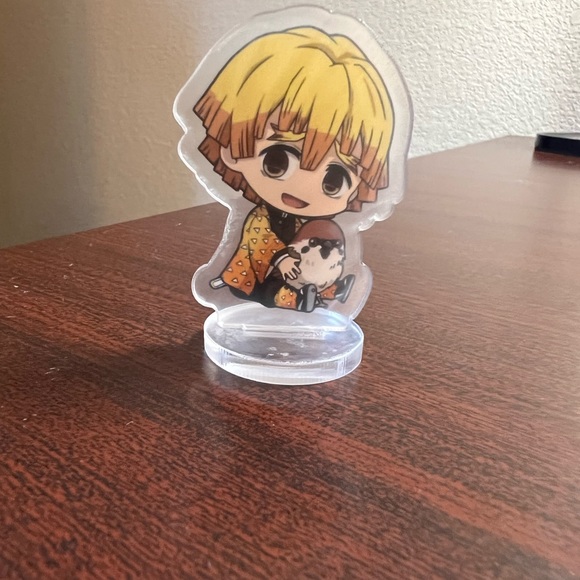 Demon Slayer Zenitsu Acrylic Mini Stand Anime - Picture 4 of 8